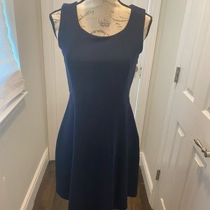 INC International Concepts Navy Blue Dress Size Small
